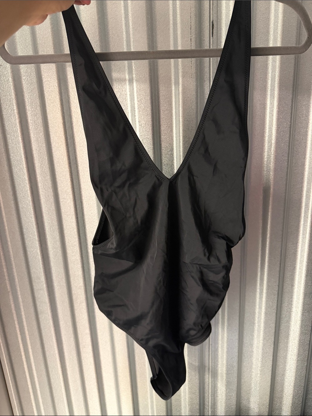 Misguided Black One-Piece Swimsuit